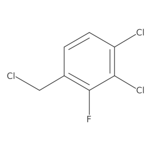 3,4-Dichloro-2-fluorobenzyl chloride Structure