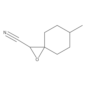 6-Methyl-1-oxaspiro[2.5]octane-2-carbonitrile Structure