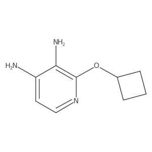 2-Cyclobutoxypyridine-3,4-diamine Structure