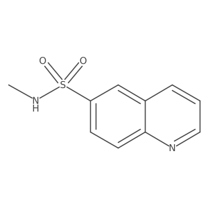 N-methylquinoline-6-sulfonamide结构式