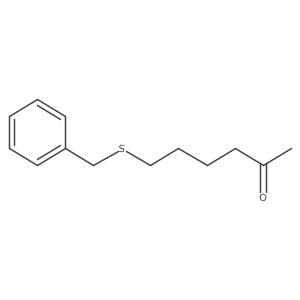 6-(Benzylthio)hexan-2-one Structure