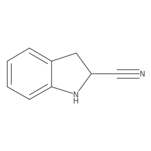 Indoline-2-carbonitrile结构式