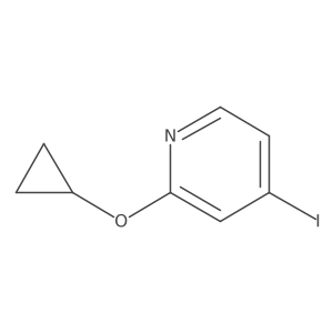 2-Cyclopropoxy-4-iodopyridine结构式