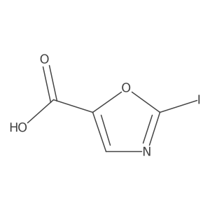 2-Iodo-1,3-oxazole-5-carboxylic acid结构式