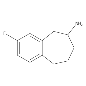 3-fluoro-6,7,8,9-tetrahydro-5H-benzo[7]annulen-6-amine Structure