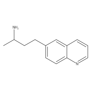 (2R)-4-(quinolin-6-yl)butan-2-amine Structure