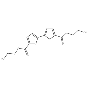 Bis(2-hydroxyEthyl) [2,2'-bifuran]-5,5'-Dicarboxylate结构式