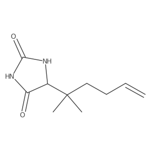 5-(2-Methylhex-5-en-2-yl)imidazolidine-2,4-dione Structure