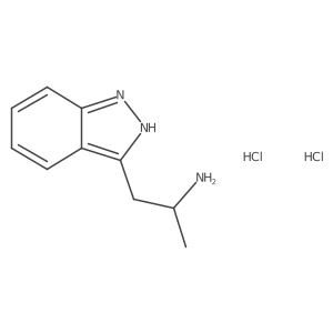 1-(2H-Indazol-3-yl)propan-2-amine;dihydrochloride Structure