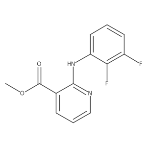 Methyl 2-[(2,3-difluorophenyl)amino]pyridine-3-carboxylate结构式