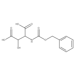(2S,3R)-2-{[(benzyloxy)carbonyl]amino}-3-hydroxybutanedioic acid Structure
