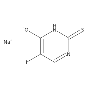 Iothiouracil sodium Structure