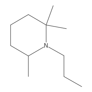2,2,6-Trimethyl-1-propylpiperidine Structure