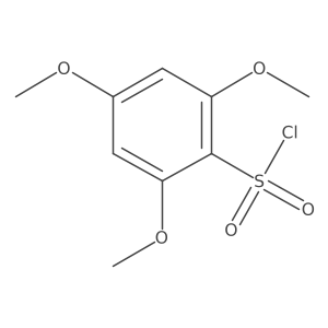 2,4,6-Trimethoxybenzenesulfonyl chloride Structure