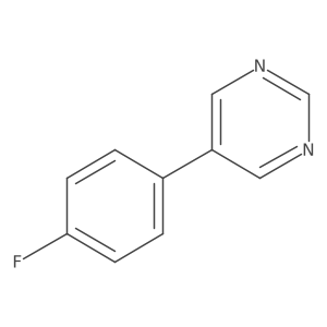 5-(4-Fluorophenyl)pyrimidine Structure