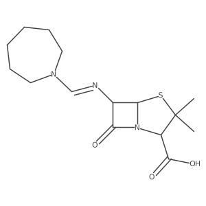(6S)-Mecillinam结构式