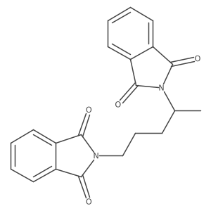 2,2'-(1-Methyl-1,4-butanediyl)bis-1H-isoindole-1,3(2H)-dione结构式