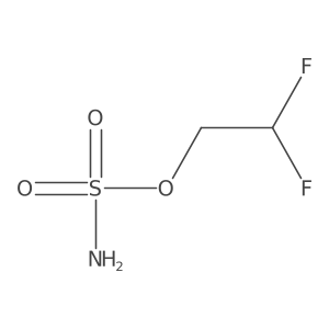 2,2-Difluoroethyl sulfamate结构式