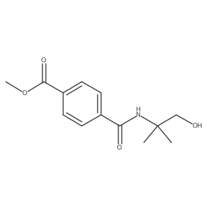 Methyl 4-[(2-hydroxy-1,1-dimethylethyl)carbamoyl]benzoate Structure