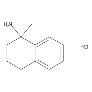 1-Methyl-1,2,3,4-tetrahydronaphthalen-1-amine hydrochloride Structure