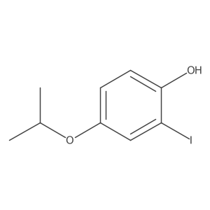 2-Iodo-4-isopropoxyphenol Structure