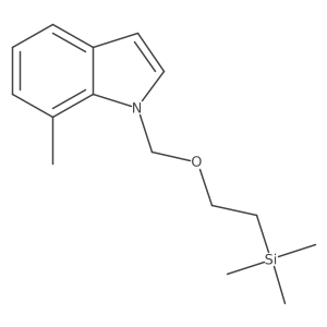 7-methyl-1-(2-trimethylsilanyl-ethoxymethyl)-1H-indole Structure
