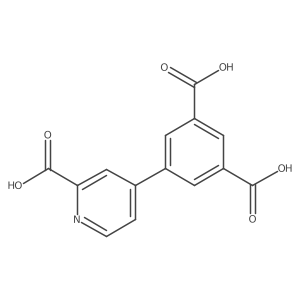 4-(3,5-Dicarboxyphenyl)picolinic acid结构式