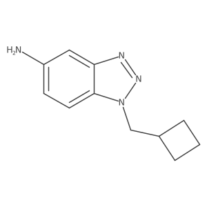 1-(cyclobutylmethyl)-1H-benzotriazol-5-amine Structure