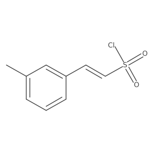 2-(3-Methylphenyl)ethene-1-sulfonyl chloride Structure