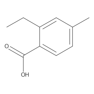 2-Ethyl-4-methylbenzoic acid结构式