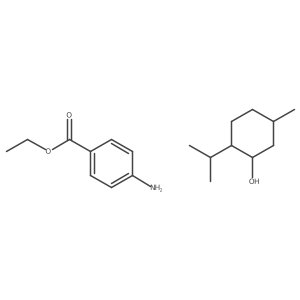 Benzocaine/menthol结构式