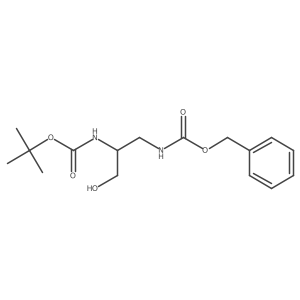 2-(Boc-amino)-3-(Cbz-amino)-1-propanol Structure