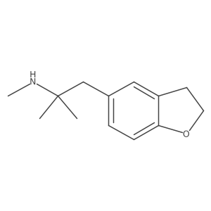[1-(2,3-Dihydro-1-benzofuran-5-yl)-2-methylpropan-2-yl](methyl)amine结构式