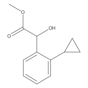 Methyl 2-(2-cyclopropylphenyl)-2-hydroxyacetate Structure