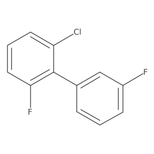 1-Chloro-3-fluoro-2-(3-fluorophenyl)benzene结构式