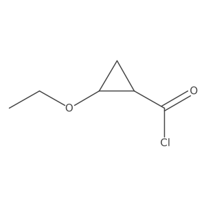 2-Ethoxycyclopropane-1-carbonyl chloride结构式