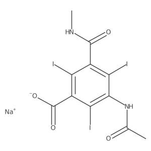 Iothalamate Sodium I-125 Structure