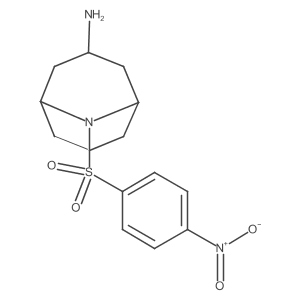 9-(4-Nitrobenzenesulfonyl)-9-azabicyclo[3.3.1]nonan-3-amine结构式