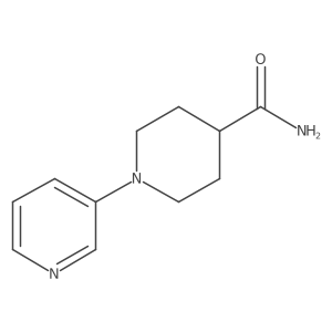 1-(Pyridin-3-yl)piperidine-4-carboxamide结构式