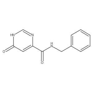 N-benzyl-6-hydroxypyrimidine-4-carboxamide Structure