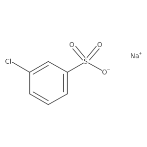 Sodium 3-chlorobenzenesulfonate结构式