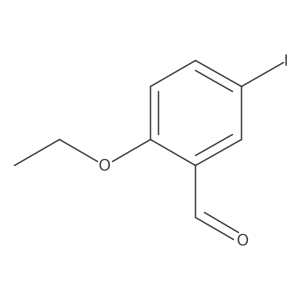 2-Ethoxy-5-iodobenzaldehyde Structure