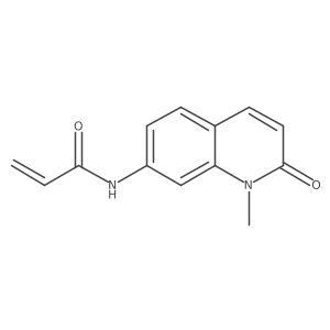 N-(1-Methyl-2-oxoquinolin-7-yl)prop-2-enamide Structure