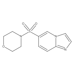 6-(4-Morpholinylsulfonyl)imidazo[1,2-a]pyridine Structure