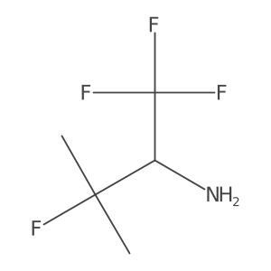 1,1,1,3-Tetrafluoro-3-methylbutan-2-amine Structure