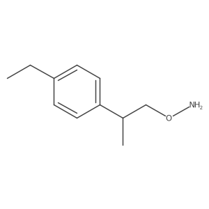 O-[2-(4-ethylphenyl)propyl]hydroxylamine Structure