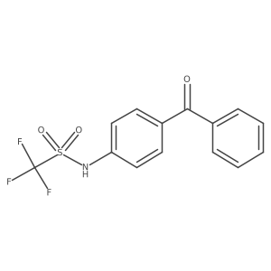 CF3-Sulfonanilide,P-benzoyl结构式