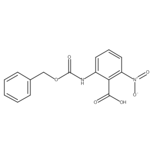 2-Nitro-6-(phenylmethoxycarbonylamino)benzoic acid结构式
