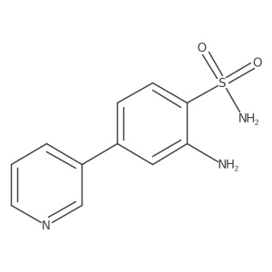 2-Amino-4-(pyridin-3-yl)-benzenesulfonamide Structure