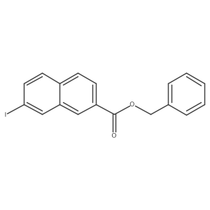 Benzyl 7-iodo-2-naphthoate Structure